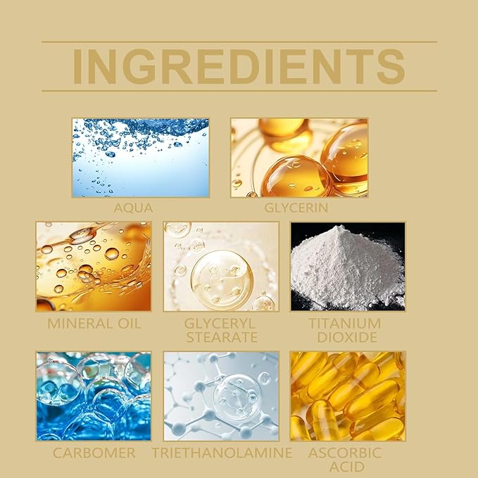 Vitamin C Niacinamide Tone-Up Cream, Hydrating Moisturizer with Brightening Effect, Lightweight Natural Concealer Cream for Radiant Skin 100g