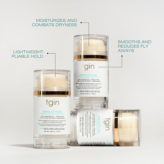 Thank God It's Natural Smooth & Sleek Wax Stick Store – Miracle Styling Smooth & Sleek Slick Back Products