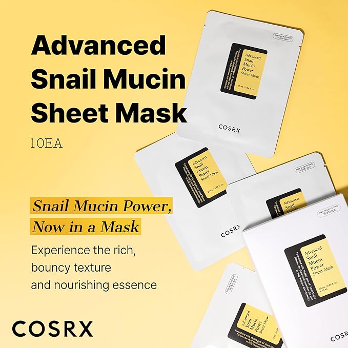 Snail Mucin Power Sheet Mask by CosRX