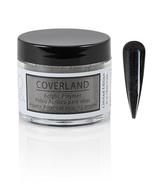 Tones Coverland Acrylic Nail Powder " Starry Night" - Limited Edition Acrylic Powder for Nail Design, Sculpting, and Masking Nail Bed Imperfections - Professional Acrylic Nail Supplies - (1.5 Oz)