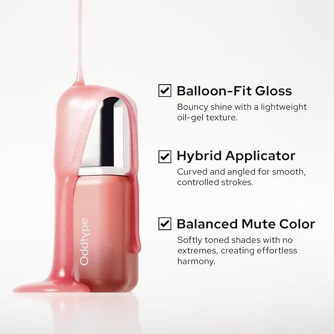 Unseen Balloon Tint, 9 Colors for All Skin Types. Buildable Color, Long Lasting Glossy Lip Stains, Lightweight Lip Gloss Make up, Holiday Stocking Stuffer (126 Red sky, 0.11 Ounce (Pack of 1))