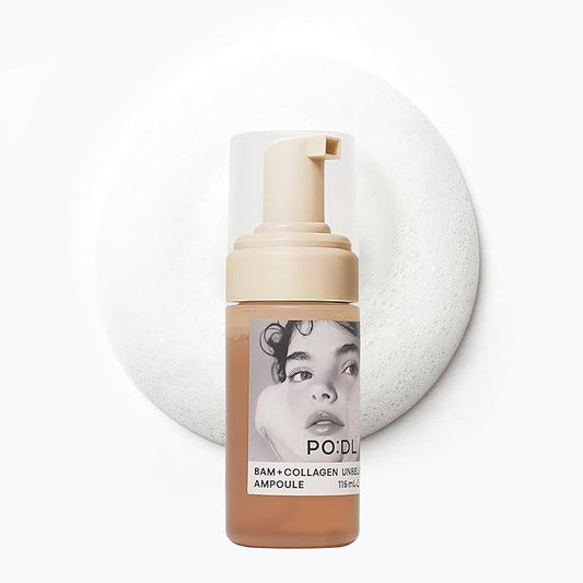 [PODL] K-Chestnut Collagen Bubble Ampoule | Bubble-to-Radiance Firming Serum with Collagen, Glutathione, Niacinamide | Deeper, Faster Absorbing Texture for Plump, Glow Skin | Gentle for Sensitive Skin