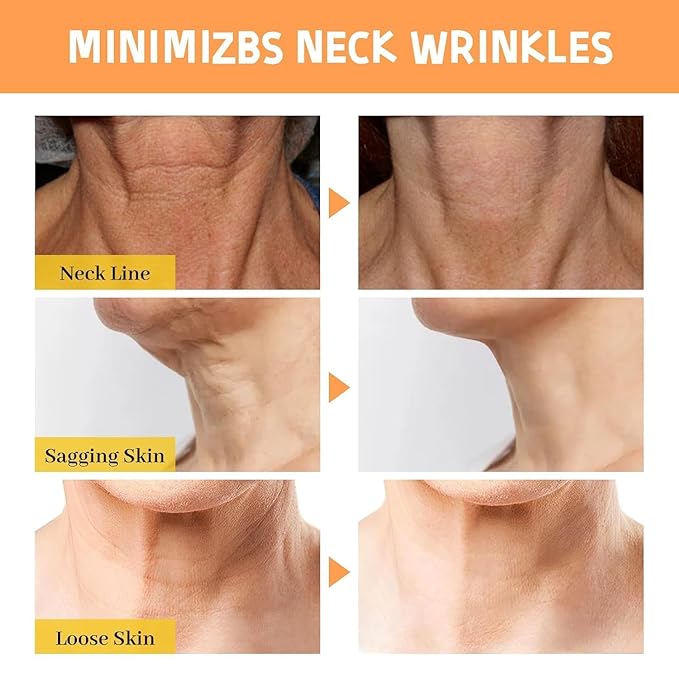 OJJ Neck Tape Lifting Invisible，New 20 PCS Lift Tapes for Women，Suitable for Neck, Face adn Jaw，Durable & Waterproof(4 Bands, 20 Patches)