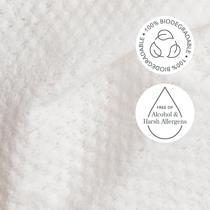 Beekman 1802 Glacial Mint & Eucalyptus Face Wipes - 100-Count - Scented - Cleanses, Nourishes & Hydrates - With Goat Milk, Aloe Vera - Good for Sensitive Skin - Cruelty Free