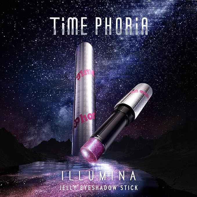 ILLUMINA JELLY EYESHADOW STICK - Long-Lasting Jelly Texture Blendable Eye Shine Stick | Crease-Proof, No Fallout, One-Swipe High-Impact Color | All-Day Wear (005 BRONZITE)