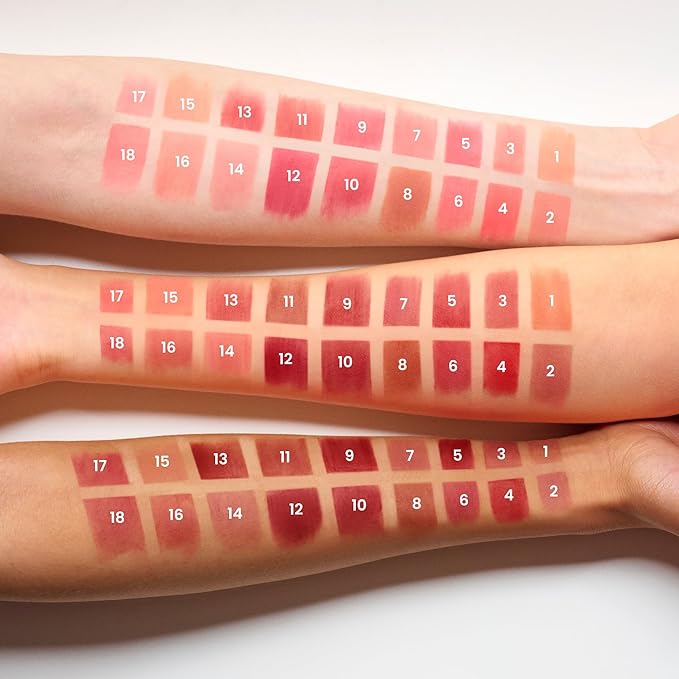 COLORGRAM NUDE BLUR TINT 09 RED BOMB | Soft Velvet Matte Liquid Lipstick & Cheek Tint | Lightweight Blurring Tint for a Smooth & Airbrushed Finish | Long-Lasting & Non-Sticky Formula