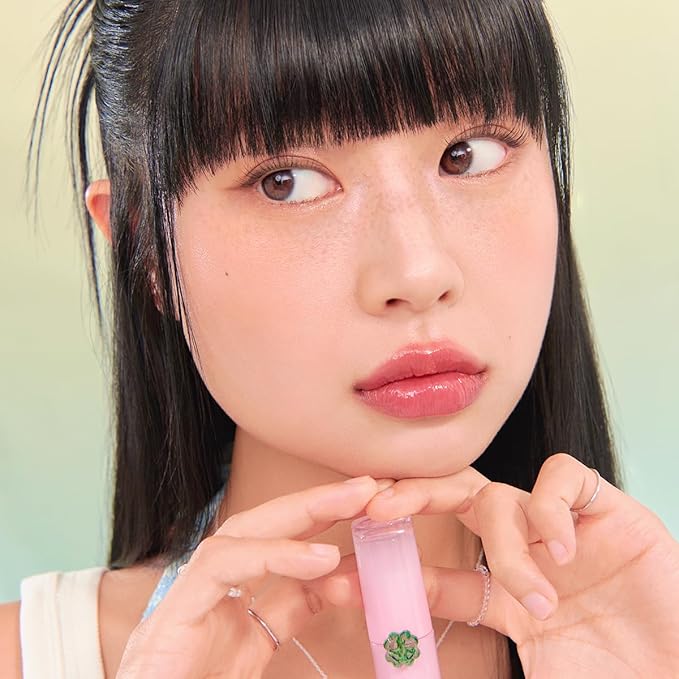 Peripera Ink Mood Glowy Tint | Lip-Plumping, Naturally Moisturizing, Lightweight, Glow-Boosting, Long-Lasting, Comfortable, Non-Sticky, No White Film (023 CORAL CHEMISTRY)