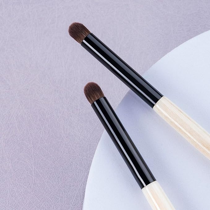 Natural Pony Hair Eyeshadow Brush, Small Blending Eye Shadow Brush, Eye Shadow Blending Brush, Nose Contour Brushes, Eyeshadow Blending Brush, Makeup Brushes (E804M)