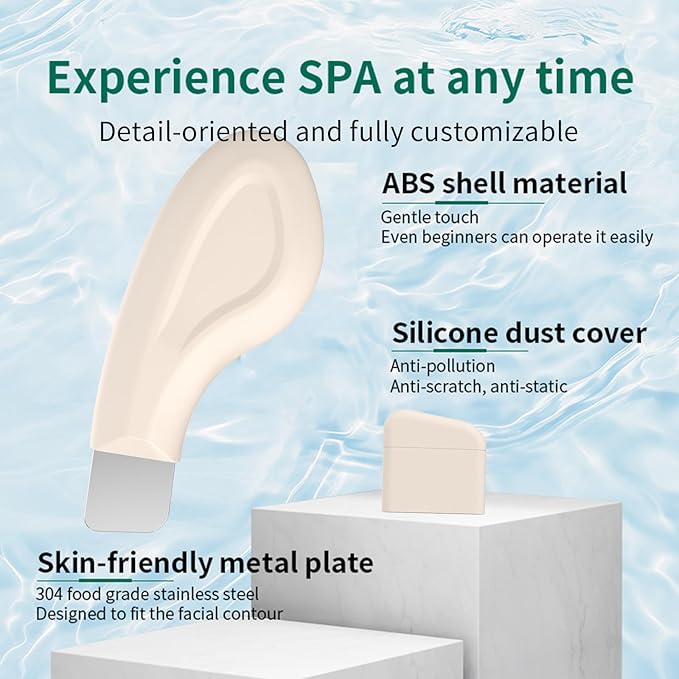Vangines Silicone Nose Blackhead Remover/Face Spatula for Deep Cleaning Black Head Removal.Mild and Safe Skin Scrubber for Remove Facial and Nose Ehead（Beige）