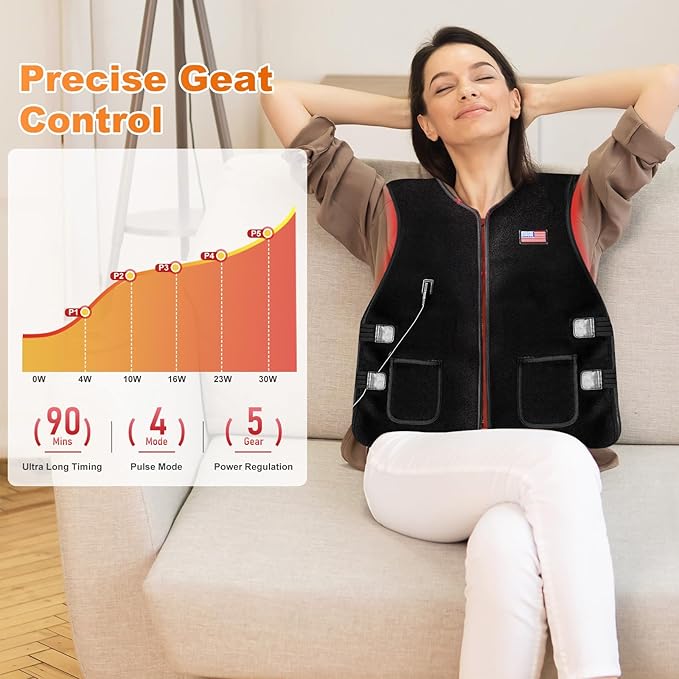 Red-Light-Therapy-for-Body,2026 Upgraded Medical-Grade Red Light Therapy 4 Modes for Body Pain Relief,315Dual Wave Near Infrared Light (660nm & 850nm) LEDs(Black26.77"x19.68")