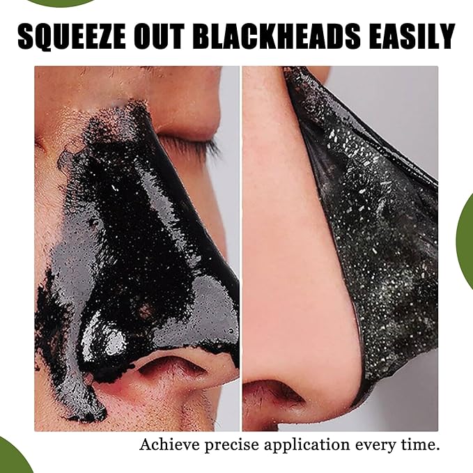JunKuJK Charcoal Blackhead Remover Mask and 5 Pcs Blackhead Nose Strips,Gentle Nose Patches for Black Heads,Efficient Skincare Peel off Face Mask,Deep Cleansing Black Head Mask Set for All Skin Types