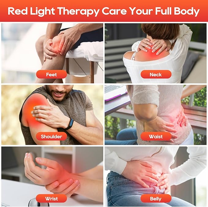 Red Light Therapy, Infrared Redlight-Therapy for Body and Face Lamp Device with Remote Control, Gift for Women Wife Mom Sister Girlfriend