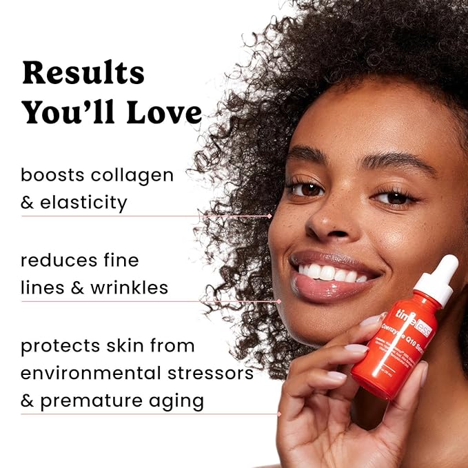 Timeless Skin Care Coenzyme Q10 Serum - Skin Care Serum for Smoothing - Fragrance-Free - Coenzyme Q10 - with Hyaluronic Acid - 1 oz (Pack of 2)