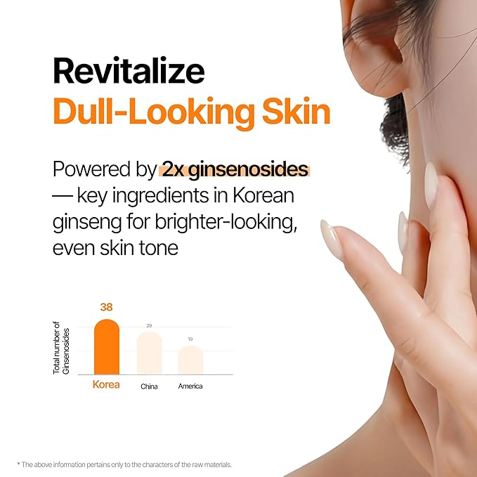 Ginseng Exosome First Essence | 5% Ginseng Extract Targets Wrinkle & Dullness, Hydrating, Barrier Supporting, Nourishing, Dark Spot Remover for Face, Korean Anti-Aging Serum (100ml / 3.38 fl. oz.)