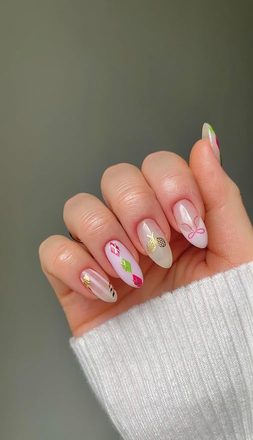 Deco Beauty Tennis Club - Super Thin & Easy-to-Apply Nail Art with The Cutest Designs - Durable & Long-Lasting Nail Art Stickers and Decals for Women, for DIY at-Home Manicures & Salon-Quality Nails