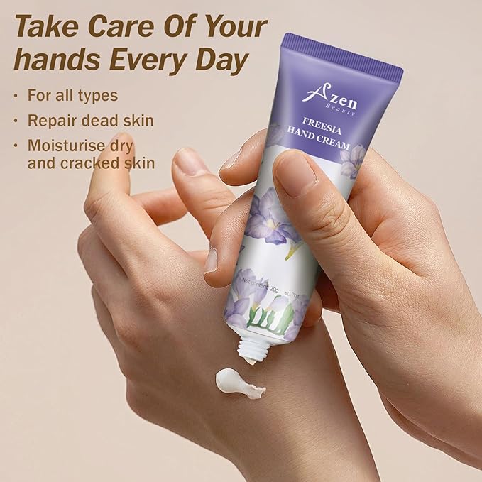 AZEN 64 Sets Bulk Gifts, Hand Cream and Lip Balm Bulk Set with Organza Bag Thank You Card, Baby Shower Wedding Gifts for Guests, Bridal Wedding Favors for Guests,Thank You Gifts for Women
