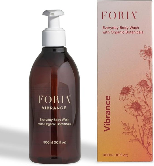 FORIA Everyday Body Wash - Organic, pH-Friendly, Sensitive Skin Safe - 10 Fl Oz