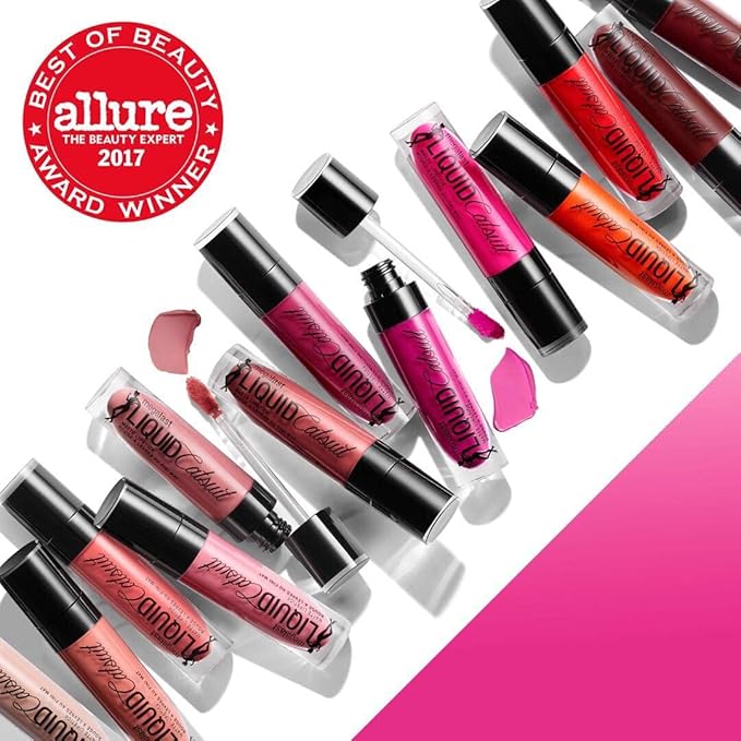 wet n wild Megalast Catsuit Matte Liquid Lipstick, Pink Nudist Peach | Lip Color Makeup | Moisturizing | Creamy | Smudge Proof