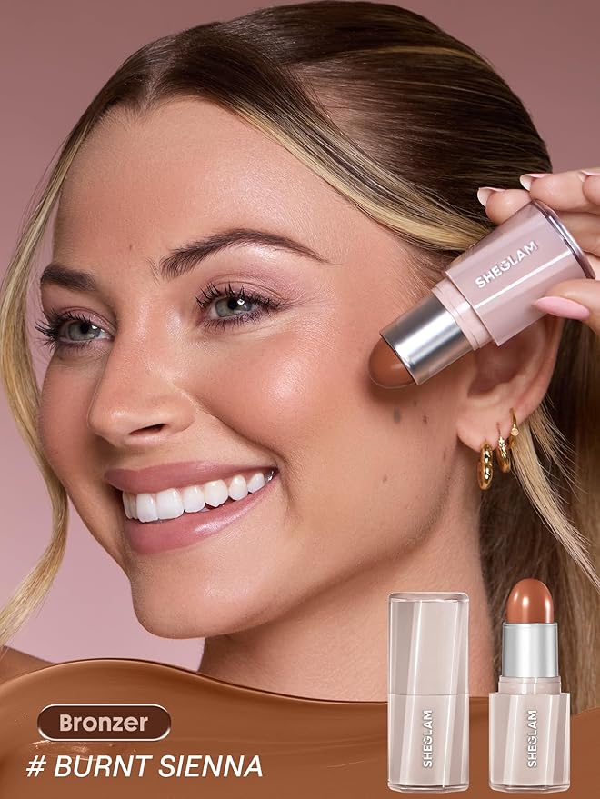 SHEGLAM Buttery Buff Contour & Bronzer Stick-Burnt Sienna