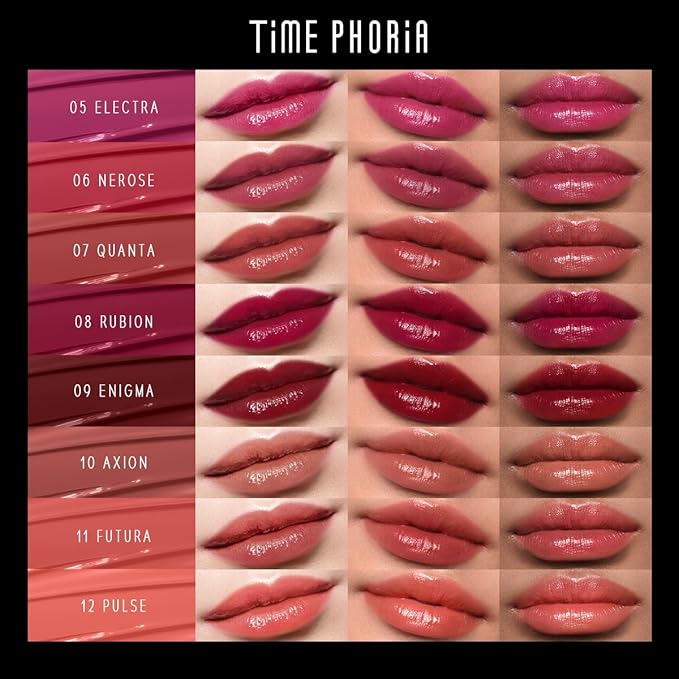 Stellar Dust Lip Stain 15 Aureon, Waterproof Transfer-Proof Lip Gloss, Reddish Pink Tinted Glossy Finish, High-Pigment Vibrant Color, Hydrating Lightweight Long-Lasting Lip Makeup for Women