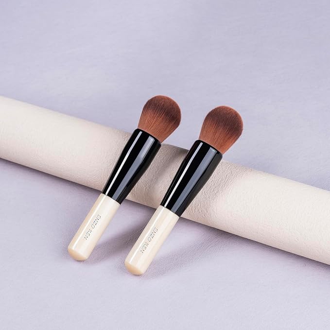 Kabuki Powder Foundation Brush, Powder Contour and Bronzer Brush, Portable Travel Kabuki Foundation Brush, Makeup Brush for Liquid Blush, Cream Foundation Blending. (K800)
