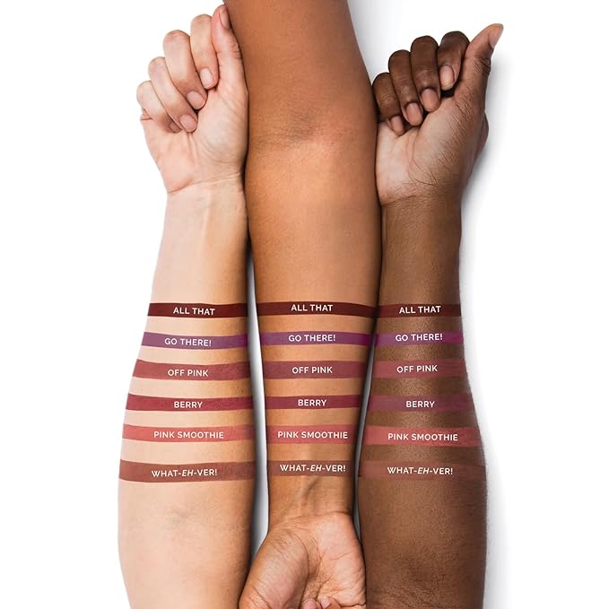OFIR Longwear Demi-Matte Lip Pencil | Smudge-Proof, Easy Glide, Hydrating, Long-Lasting Color | Go There! - Muted Purple Lip Liner Pencil | 0.042 OZ