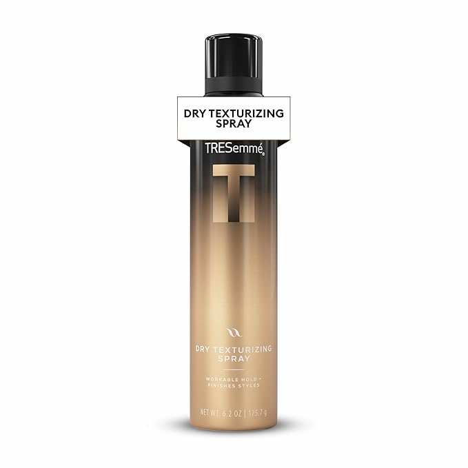 TRESemmé Dry Texturizing Spray A-LIST Collection 1 ct for Workable Holding + Finishing Styles, Developed Safe for All Hair Types, 6.2 Oz