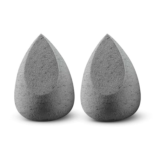 Carolina Cosmetics - Beauty Blender, Plant-Based Makeup Sponge - Soft, Reusable, Latex-Free, Made with Coconut Husk Powder for Foundation & Concealer - Pack of 2