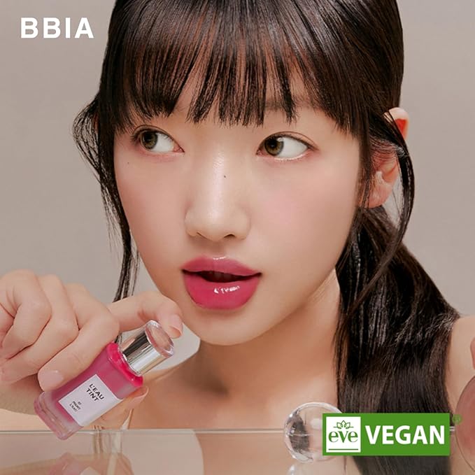 BBIA L’EAU Tint – Glossy & Glow Lip Stain Watery Lip Tint Non-Sticky High Shine Finish Long-lasting Moisturizing Lightweight Natural Daily Use Vegan Korean Makeup (03 LILAC L'EAU - MINI)