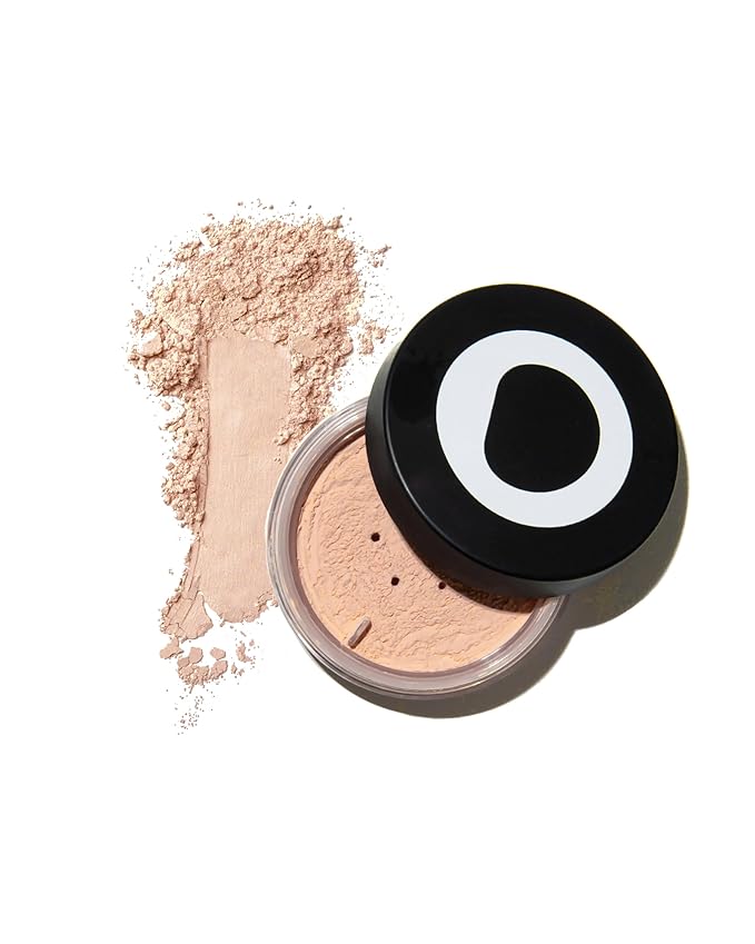 PRIORI Skincare Mineral Foundation, Natural Loose Make Up Powder, Sunscreen Protection, Advanced Skin Correction, Recommended for Sensitive Complexion (Medium Beige, 7 Grams)