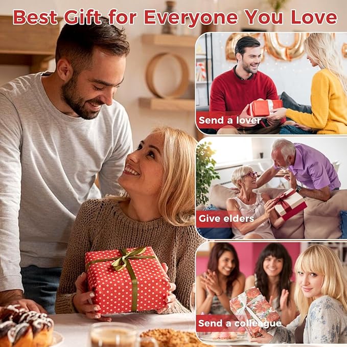 Full Body Red Light Therapy Blanket - Large Size Dual Wavelength LED Beads 660 & 850nm Infrared & Red Light Therapy Mat for Full Body Relax, Bitrhday Christmas Gifts for Dad Mom Women Her Wife Grandma