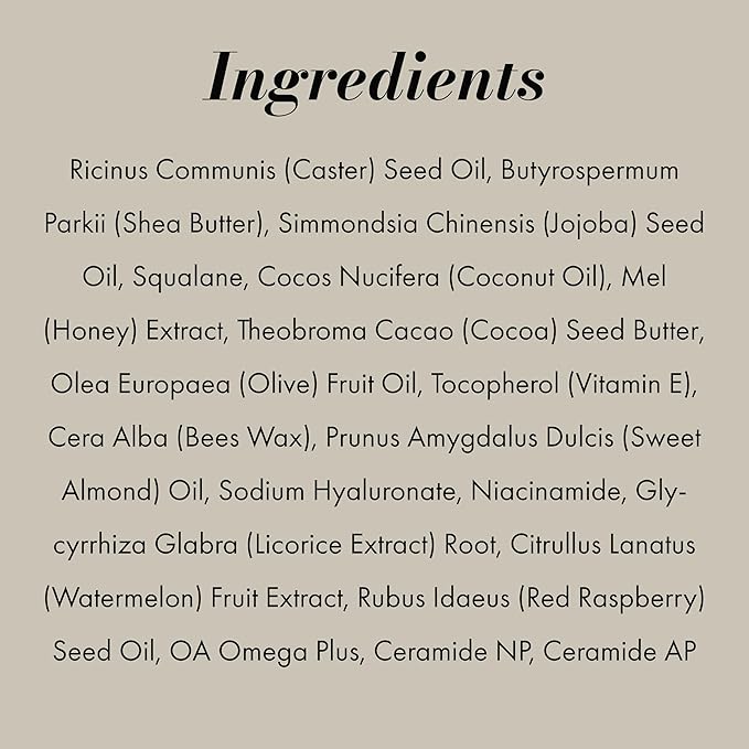 Lip Balm – Hydrating Balm with Cold-Pressed Oils, 10% Squalane, Vitamin E & Ceramides – Natural Moisturizing Lip Butter for Dry Cracked Lips – Clean, Non-Toxic Lips Care for Women – 004 NT