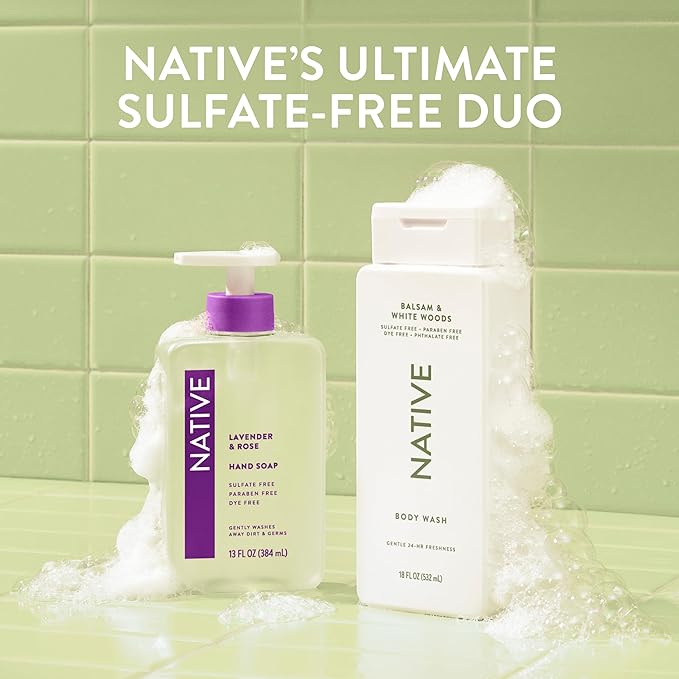 Native Balsam & White Woods Nourishing Body Wash 18 fl oz