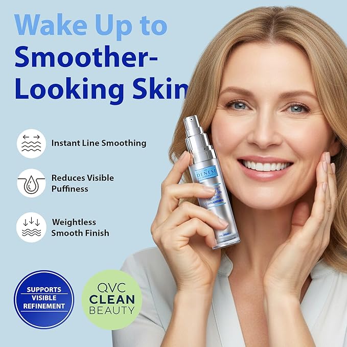 Dr. Denese Wrinkle RX 76% Peptide Solution Concentrate 1 oz – Supports Smoother, Firmer-Looking Skin With Lightweight Hydration – Doctor-Developed Formula for Refined, Youthful-Looking Tone