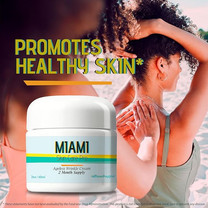 Miami Skin Care Pro - Anti Wrinkle Cream For Women 2 Month Supply Extra Strength Formula - Our Best Face And Neck Day And Night Cream For Women Anti Aging Moisturizer - Natural Wrinkle Cream Vitamin C