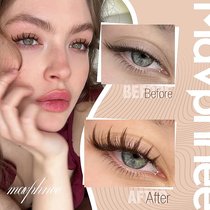 Manga Lash Clusters Brown Eyelash Individuals Anime Spiky Cluster Eyelash Extensions Dark Brown Fairy Lash Extensions Fluffy Wispy DIY Cluster Lashes CC Curve Everyday Cosplay 8-16MM DIY Lash Pack