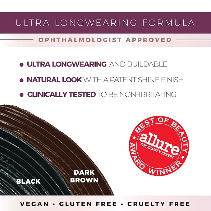 Blinc Original Tubing Mascara – Natural Tint-Like Length & Definition, Longwear, Smudge & Flake Proof, Washable, Sensitive Eyes Safe, Vegan, Cruelty-Free