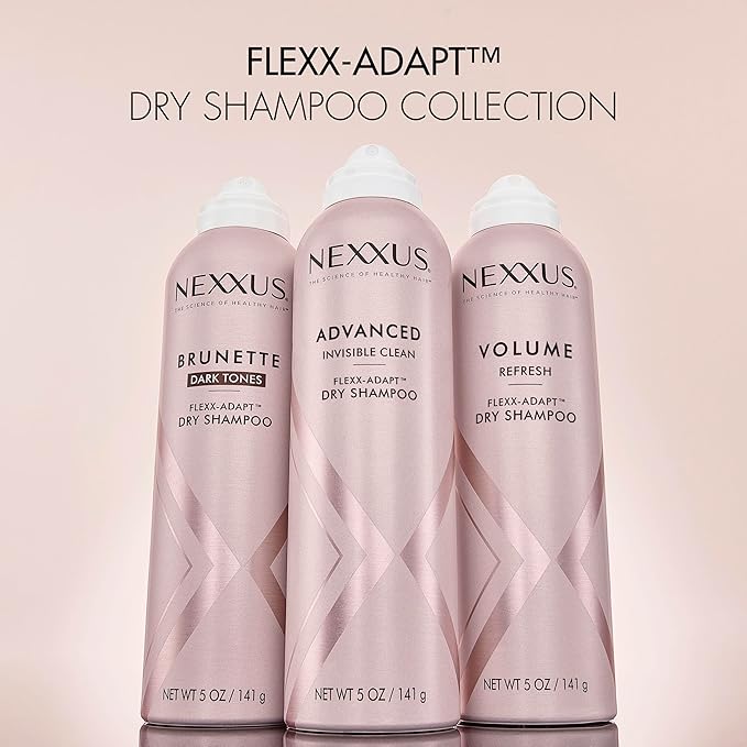 Nexxus Styling Refreshing for Hair Volume Volume Refresh Dry Shampoo Powered by FLEXX-ADAPT Technology and Infused with a Protein Complex 5 oz