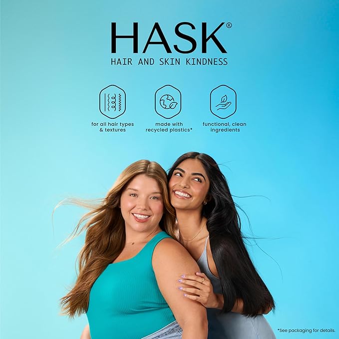HASK Chia Seed Volumizing Dry Shampoo – Absorbs Oil, Adds Volume & Bounce, Builds Body, No Sulfates or Parabens, Cruelty-Free – 8.1oz