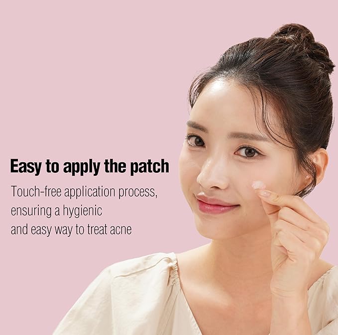 EZ Touch Acne Pimple Patch(75 Patches) New Normal Easy & Clean Innovative Patch, Spot-Cover 10mm 75ea