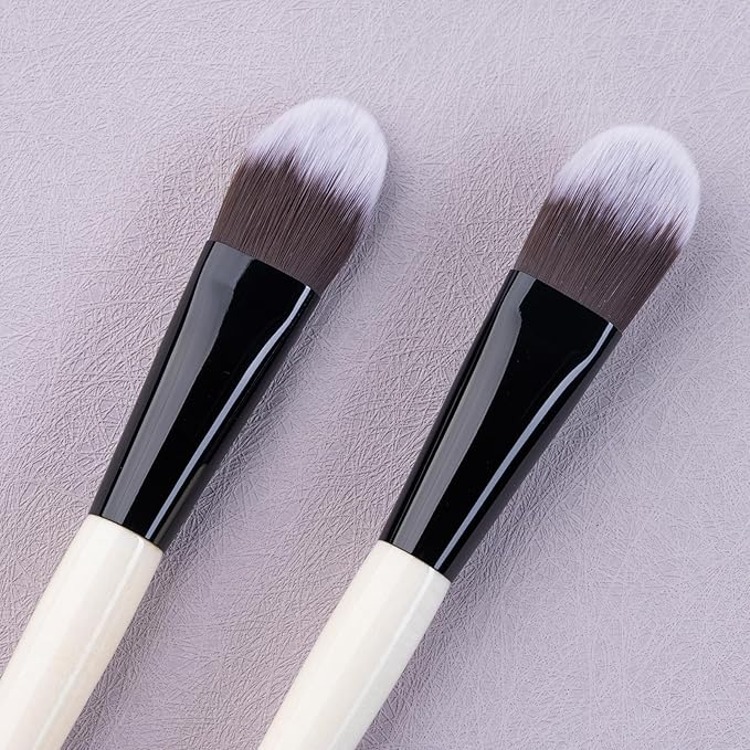 Liquid Foundation Brush, Flat Foundation Brush for Liquid Makeup, Flat Makeup Brush for Liquid Foundation, Make up Brush for Foundation, Makeup Brushes Foundation. (800)