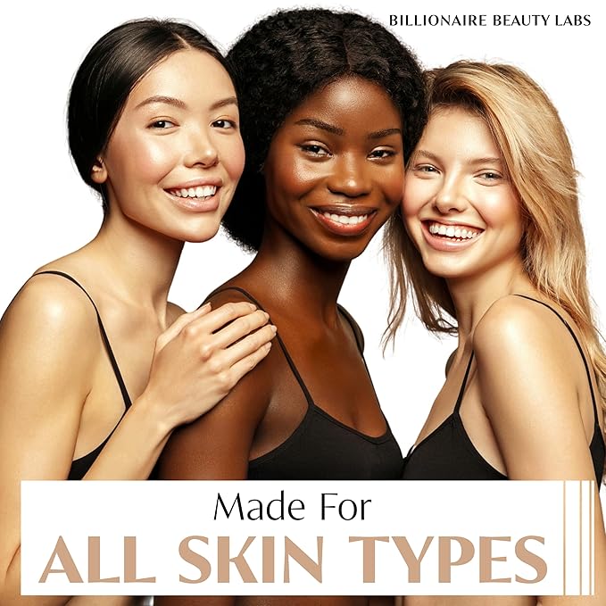 BILLIONAIRE BEAUTY LABS Collagen Booster Peptide Face Cream w Hyaluronic Acid – Peptide Face Moisturizer for Women, Hydrating, Non-Greasy, for Firming, Smoothing, Younger-Looking Skin, Fragrance-Free