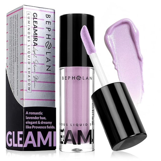 BEPHOLAN Matte Purple Liquid Eyeshadow With Subtle Shimmer.Waterproof,Long-Lasting, Neutral Naked Smooth Creamy Eyeshadow Lightweight(Provence Lavender 02#)