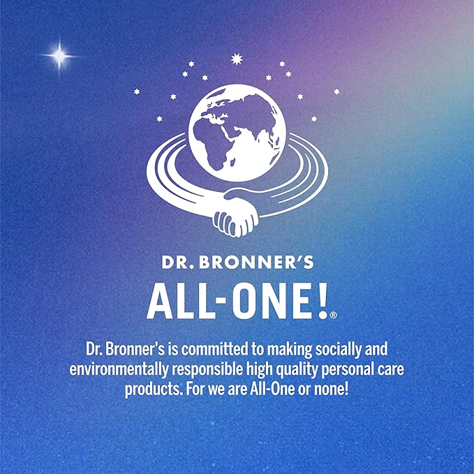 Dr. Bronner's Pure-Castile Magic Liquid Soap (Baby Unscented, 16 Ounce, 2-Pack)- Made with Regenerative Organic Certified Oils, For Face, Hair, Hand & Body Soap, Laundry, Pets- Concentrated, Vegan