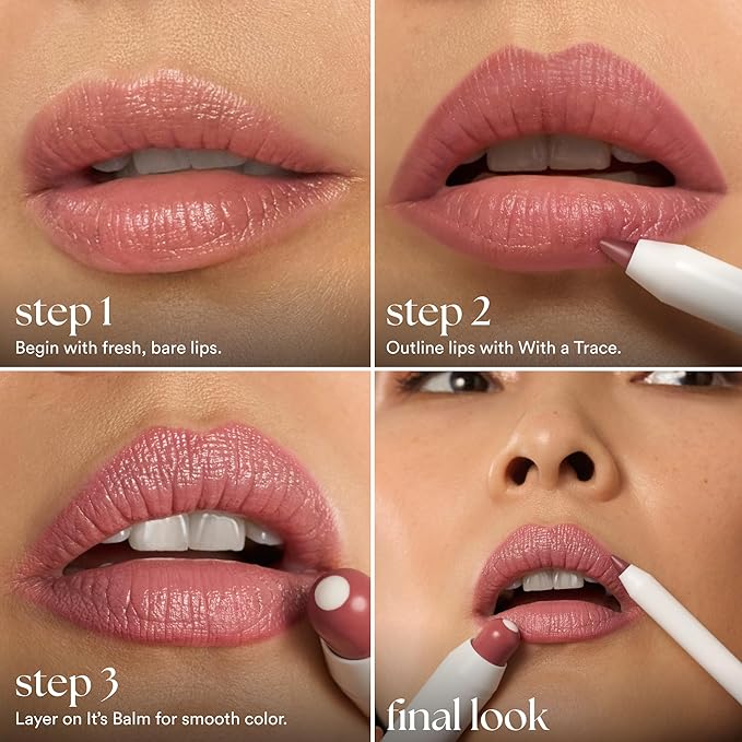 Julep It's Balm Tint of Color Lip Balm - Velvet Nude | Hydrating Lip Color with Vitamin E Core | Natural Gloss Finish | Vegan & Cruelty-Free