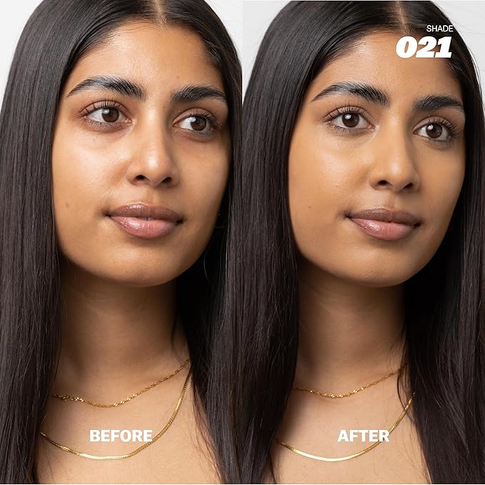 BASMA BEAUTY The Foundation Stick, Long-Lasting Formula with Aloe Vera, Vitamin E, Multi-Use Coverage for Foundation, Concealer, Contour (Shade 021 For medium skin with warm olive undertones.)