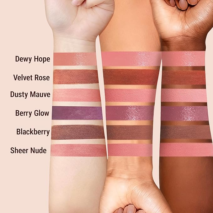Exmiloo Liquid Blush - Lightweight Liquid Blush for Cheeks - Long-Lasting Liquid Matte Blush Makeup, Blendable & Buildable, Vegan & Cruelty-Free, Velvet Rose