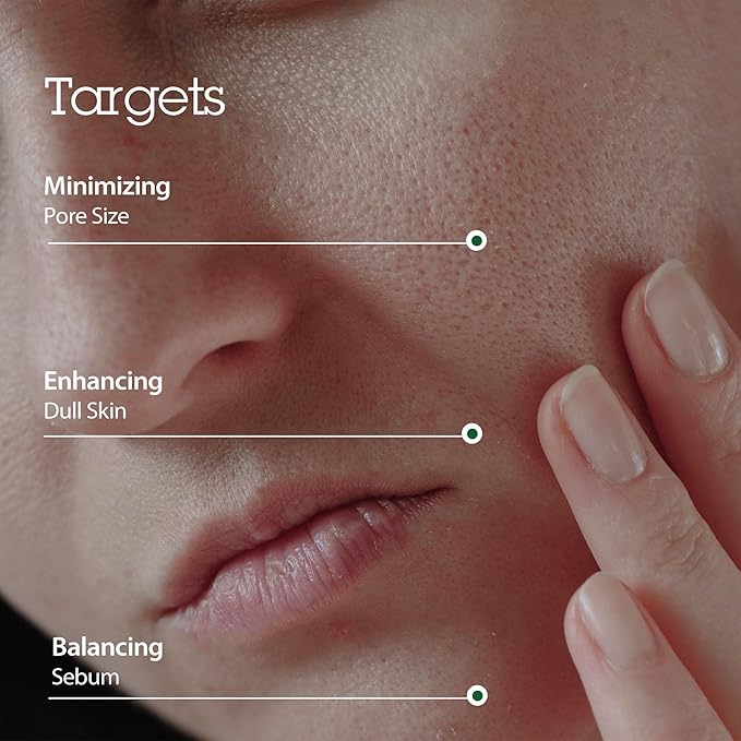 BLITHE Targeted Pore Serum with 22% Niacinamide for Oil Control, Pore Minimizer for Face, Korean Skin Care, K-Beauty Gift & Stocking Stuffer Idea – 1 fl oz