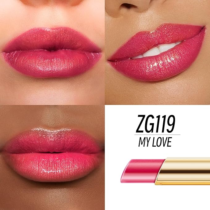 Depuplum Berry Red Lipstick Moisturizing for Women Shimmer Tinted Lip Balm Cranberry Hydrating Nourishing Lip Gloss Vegan& Cruelty Free Lip Makeup, ZG119 My Love