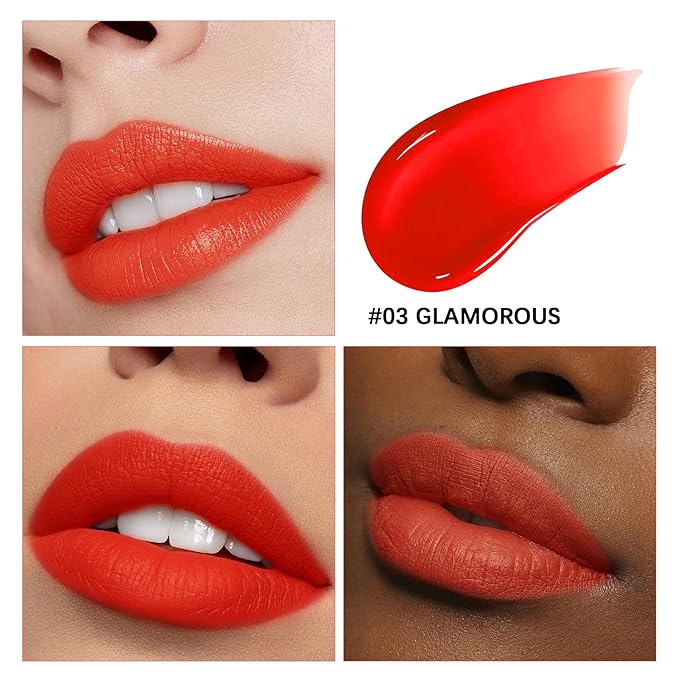 Lashcharm lip stain peel off,Long-Lasting All day Lips tick peel off Masque,Waterproof and Transfer Proof Lip tint - Matte Finish Peel Off lip stain（ 03 Glamorous Stain）